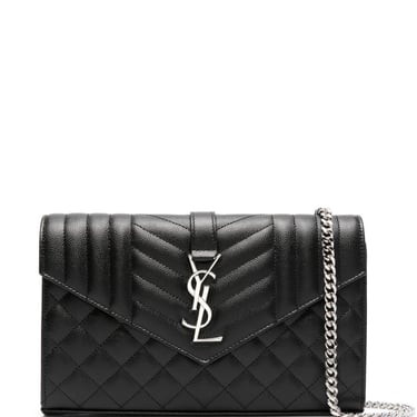 Saint Laurent Women Cassandre Leather Mini Bag