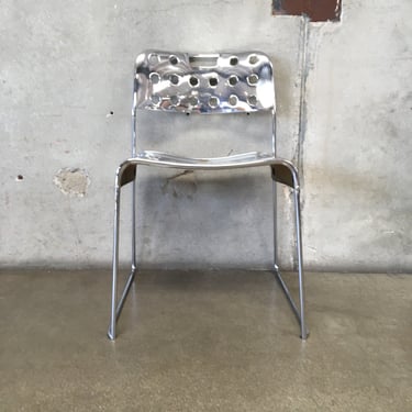 Vintage Space Age Postmodern Omkstack Chair by Rodney Kinsman