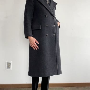 Vintage Grey Pendleton Wool Coat (S)