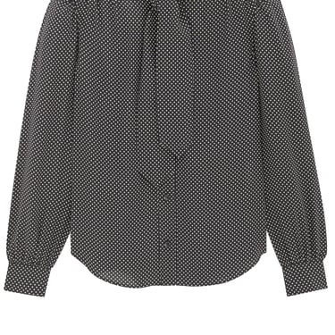 Saint Laurent Women Lavallière Collar Blouse