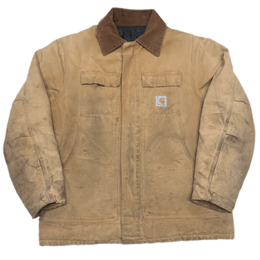 Vintage Carhartt C26 CHT "Duck Canvas" Corduroy Collar Jacket