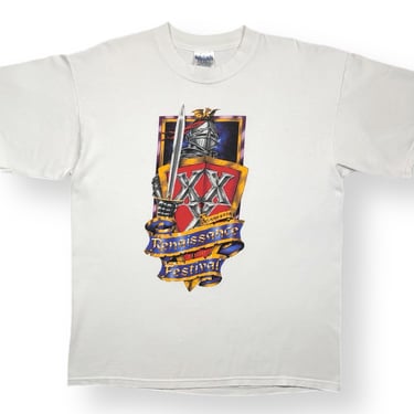 Vintage 2000 Minnesota Renaissance Festival Promotional Graphic T-Shirt Size Large 