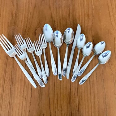 atomic star stainless flatware spoons forks mix and match 