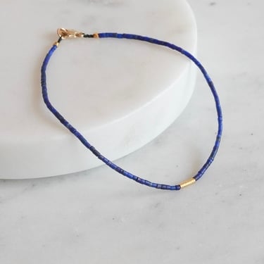 Margaret Solow | Lapis + 18k Bracelet