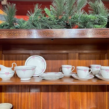 English Art Nouveau China Tea Service