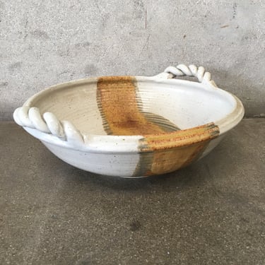 Studio Ceramic Bowl with Speckled Glaze