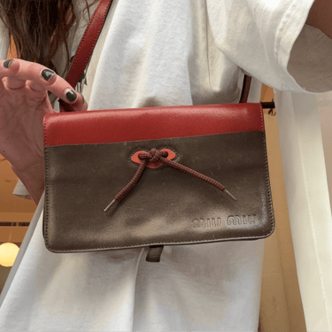 Miu Miu Red Mini Shoulder Bag