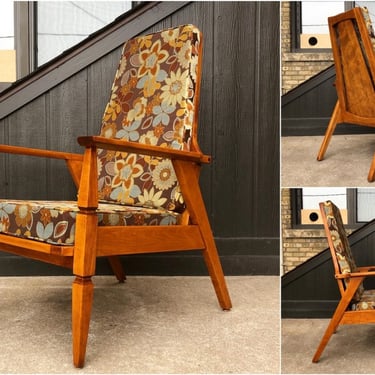 Unique & Restored Mid-century Chair 