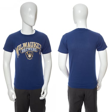 1980's Milwaukee Brewers Baseball T-Shirt Size S