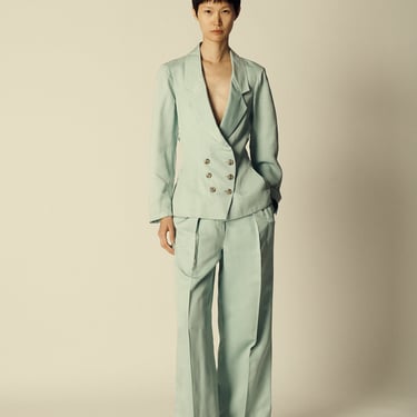 Alaïa Sea Glass Trousers