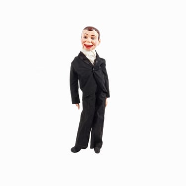 Vintage Ventriloquist Charlie Mccarthy Doll Dummy 30