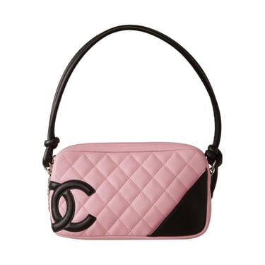 Chanel Pink Quilted Cambon Shoulder Bag