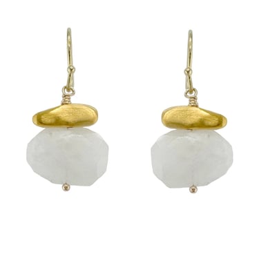 Philippa Roberts | Nugget Stone Earrings | Moonstone