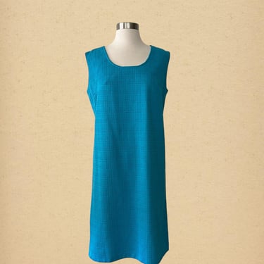 Vintage 1960s Mod Shift Dress, Estimate Women's Medium 