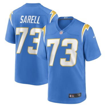Men's Nike Foster Sarell Powder Blue Los Angeles Chargers Game Player Jersey