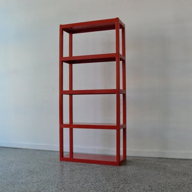 Vintage Mod Plastic Shelving Unit // Bookcase Inspired from Kartell 