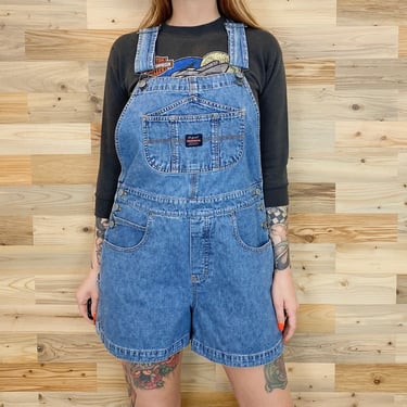 Blue Jean Unionbay Dungarees Denim Overalls Shorts 