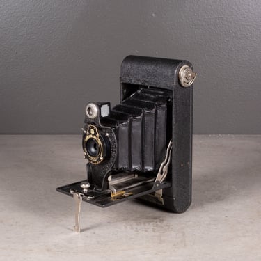 Antique Hawk-Eye Shutter Model 2A Folding Camera c.1910