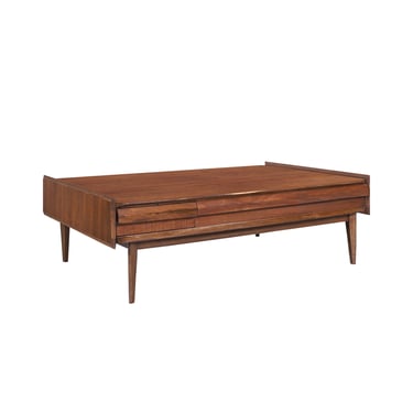 Mid Century Modern "First Edition" Walnut Coffee Table by Lane