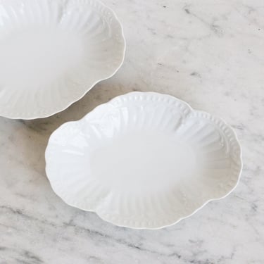 Limoges Scalloped Spoon Rest