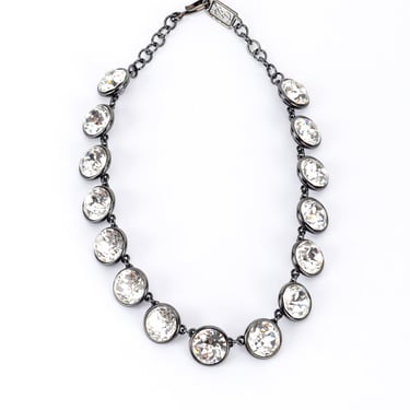 Crystal Riviere Collar Necklace