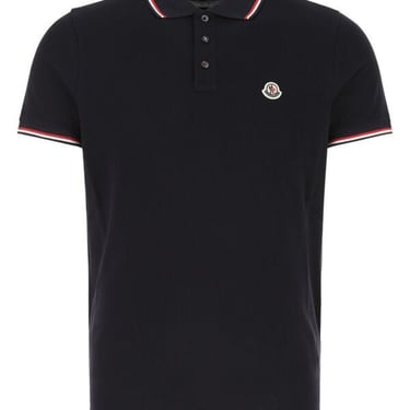 Moncler Men Midnight Blue Piquet Polo Shirt