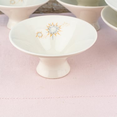 Vintage Iroquois China &amp; Ben Seibel &quot;Impromptu&quot; Dessert Bowls - Set of 8