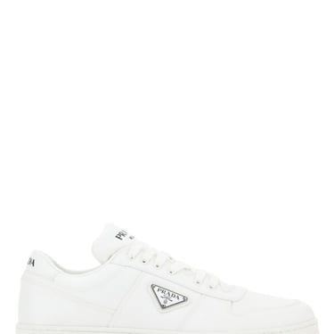 Prada Men White Re-Nylon Sneakers