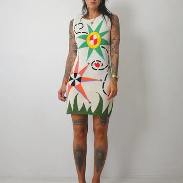 90's Pop Art Sweater Dress