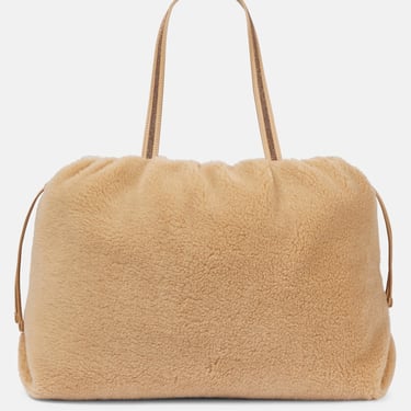 Brunello Cucinelli Women Wool & Cashmere Top Handle Bag