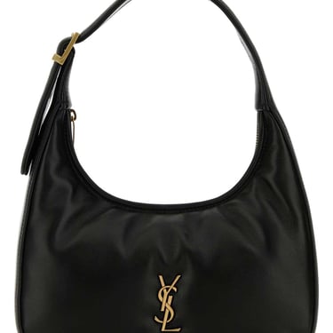 Saint Laurent Women Black Leather Mini Calypso Shoulder Bag