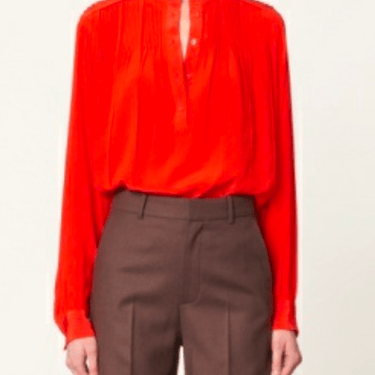 Natsumi Blouse - Coquelicot