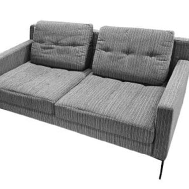 Striped Loveseat