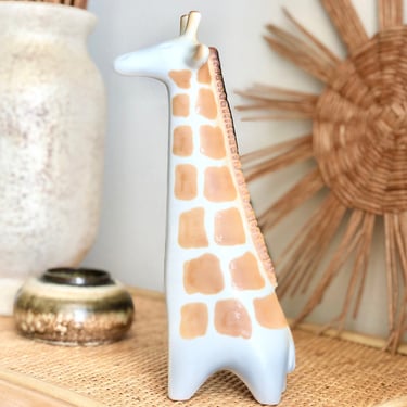 Vintage Arabia Finland Porcelain Zebra Figurine by Taisto | Pink