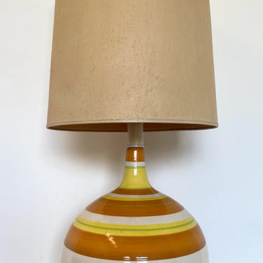 Fun Stripes Vintage mid century lamp