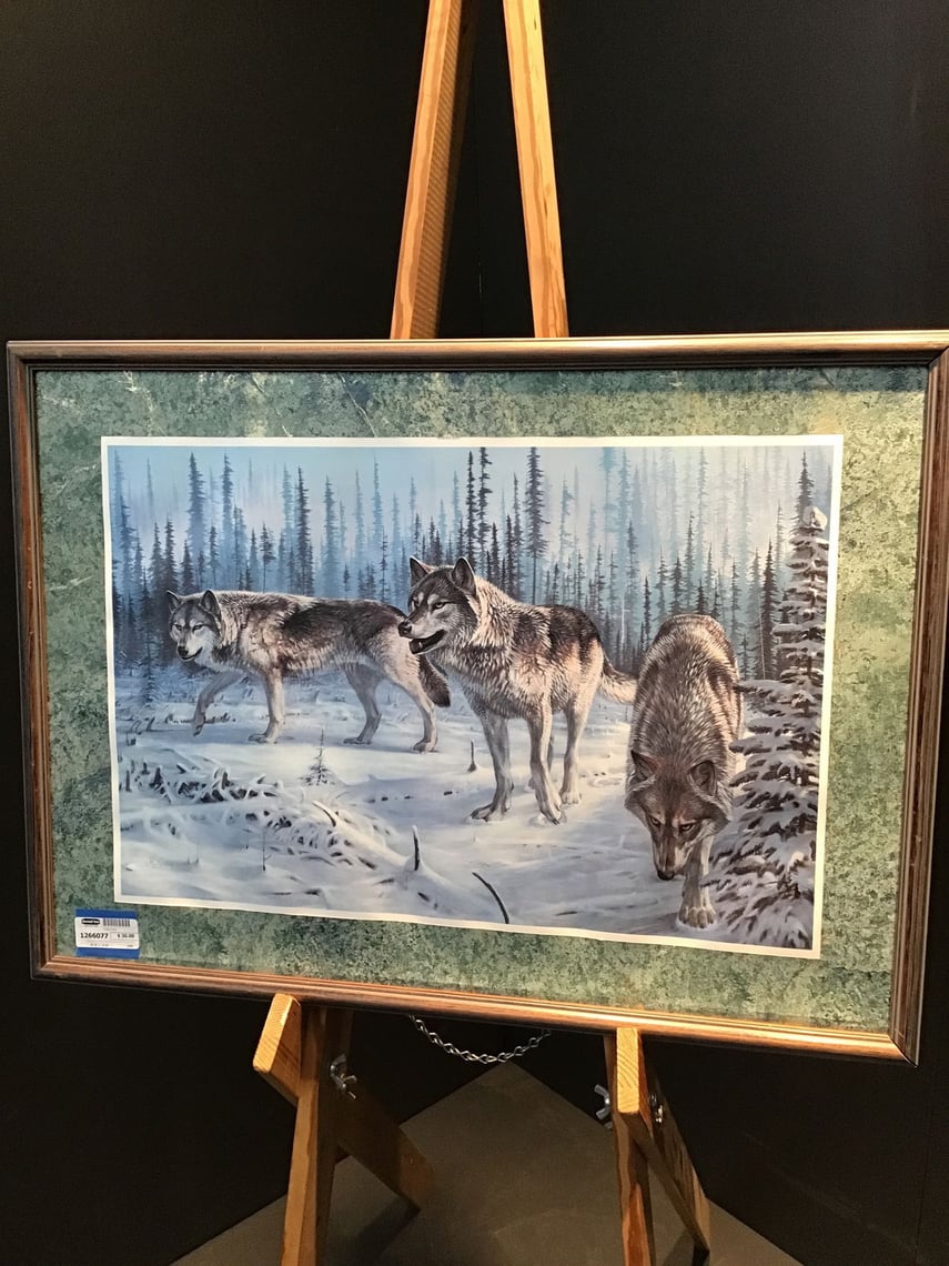 3 Wolf Print (Seattle) | Second Use | Seattle and Tacoma, WA