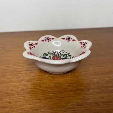 Folk Art Ring Dish 