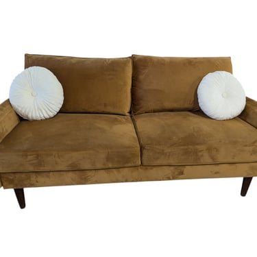 Mid-Century Modern Gold Couch