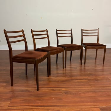 G-Plan Low Back Dining Chairs Set of 4