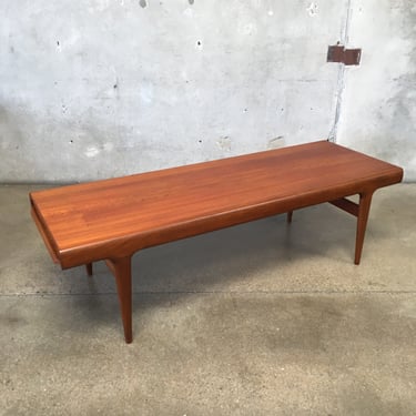 Mid Century Teak Coffee Table By Johannes Andersen For CFC Silkeborg