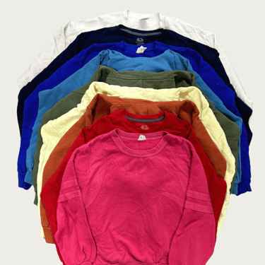 (12) Wholesale Blank Sweatshirts Bundle