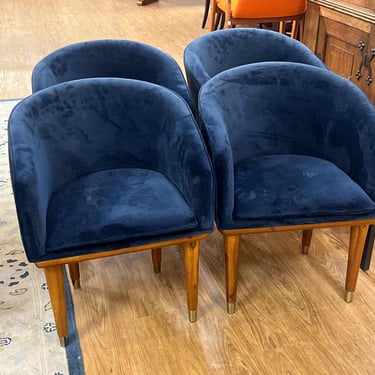 Set of 4 CB2 'Viceroy' Dining Chairs