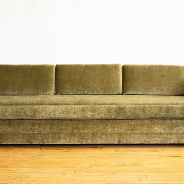 Dunbar Style Linen Velvet Sofa