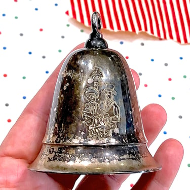 VINTAGE: 1982 - The Kirk Stieff Musical Bell, “We Wish You a Merry Christmas” - Collectors Item 