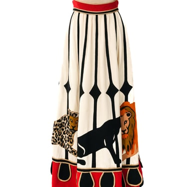 Malcolm Starr Circus Themed Applique Skirt