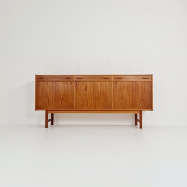 Mid century Swedish teak sideboard by Tage Olofsson for Ulferts, 1960s 