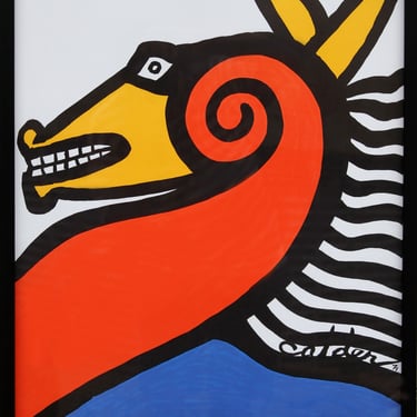 Alexander Calder (After), Seahorse, Lithograph Poster 