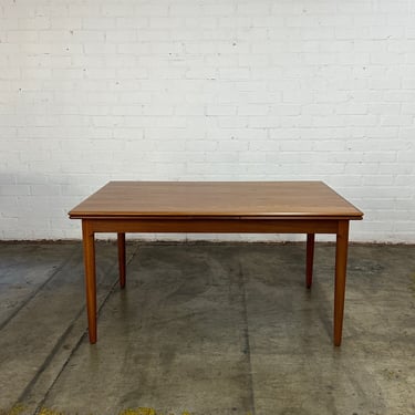 Danish modern minimal dining table 