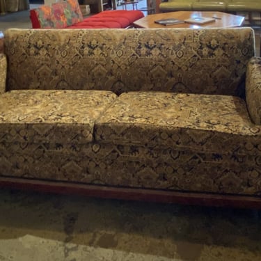 3 Piece Patterned Couch w Light Up End Tables