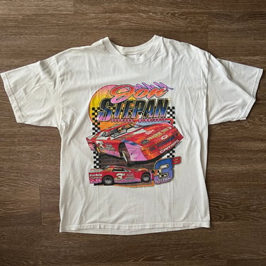 2001 Jon Stepan Racing Tee Large 